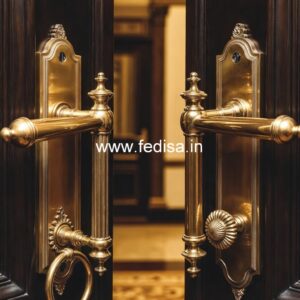 Handmade Brass Door Handle Designs BDR-8301