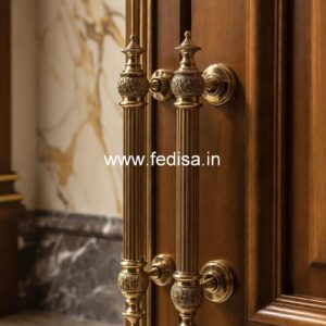 Brass Door Handle for Contemporary Homes BDR-8321