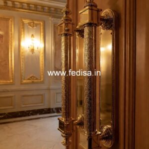Brass Door Handle for Designer Entry BDR-8332