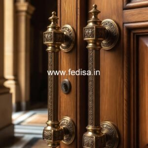 Top Brass Door Handle Designs for Luxury Homes BDR-8336