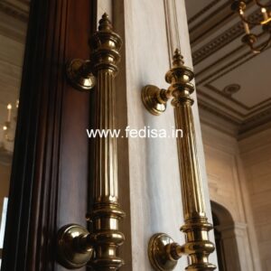 Decorative Brass Door Handles for Entry Doors BDR-8363