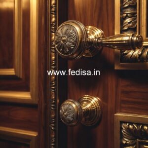 Luxury Brass Door Hardware for Modern Homes BDR-8382