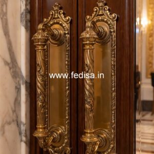 Premium Brass Door Handle Ideas for Villas BDR-8386