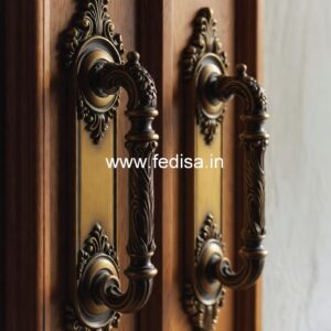 Artistic Brass Door Hardware Ideas BDR-8407