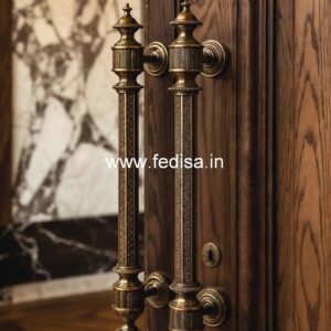 Luxury Entry Door Brass Handle Inspirations BDR-8417
