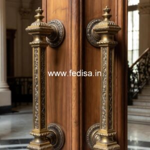 Elegant Brass Door Handles for Villas BDR-8441
