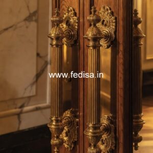 Stylish Luxury Brass Door Hardware BDR-8445