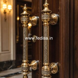 Luxury Brass Door Handle Styles BDR-8451