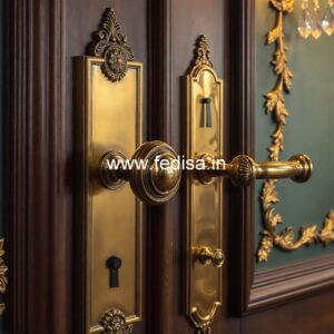 Premium Brass Door Handles for Modern Homes BDR-8462