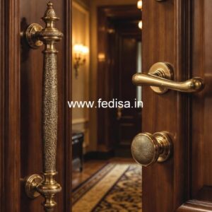 Minimalist Brass Door Handle Styles BDR-8479