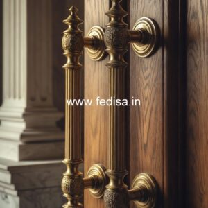 Stylish Modern Brass Door Designs BDR-8494