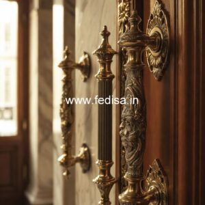 Minimal Brass Door Handle Collection BDR-8504