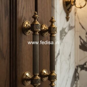 Sleek Brass Door Handle Styles BDR-8505
