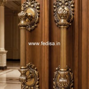 Minimalist Brass Door Designs BDR-8510