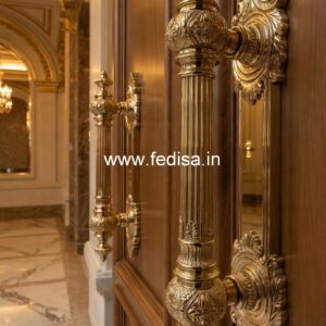 Sleek Brass Door Handle Collection BDR-8517