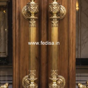Viral Luxury Brass Door Handles BDR-8597