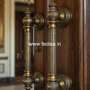 Viral Modern Brass Door Handles BDR-8605