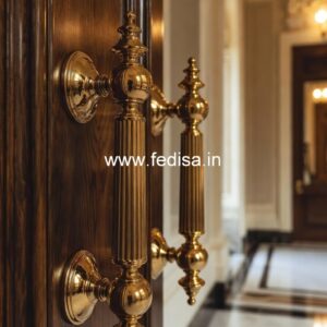 Designer Brass Door Handles for Luxury Homes BDR-8645