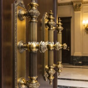 Decorative Brass Door Handle Designs BDR-8652