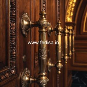 Royal Brass Door Handle Collection BDR-8657