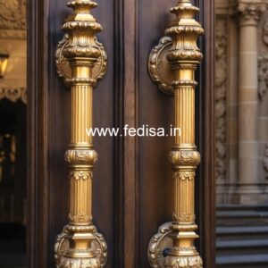 Brass Door Handle for Modern Homes BDR-8662
