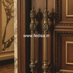 Modern Entrance Brass Handle Designs BDR-8673