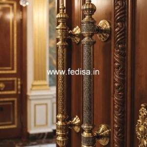 Brass Door Handle for Luxury Entry BDR-8690