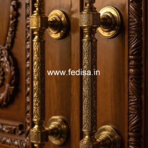 Classic Main Door Brass Handles BDR-8694