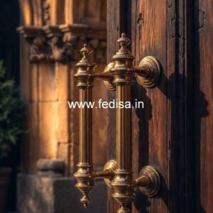 High-End Brass Door Handle Designs BDR-8695