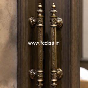 Luxury Brass Door Hardware Collection BDR-8710