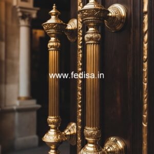 Decorative Brass Handle for Main Door BDR-8714