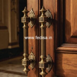 Brass Door Handle for Contemporary Homes BDR-8723