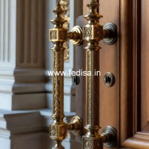 Brass Door Handle for Premium Homes BDR-8726