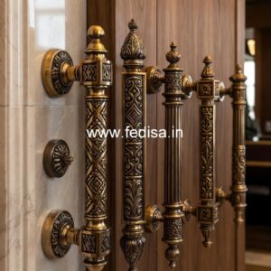 Solid Brass Door Handles for Durability & Style BDR-8768