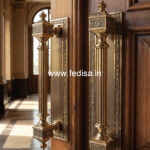 Artistic Brass Door Handle Designs BDR-8783