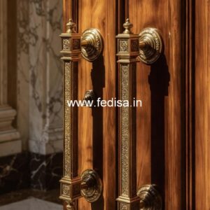 Designer Brass Door Handles for Luxury Interiors BDR-8816