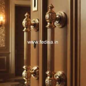 Stylish Luxury Brass Handles for Main Doors BDR-8826