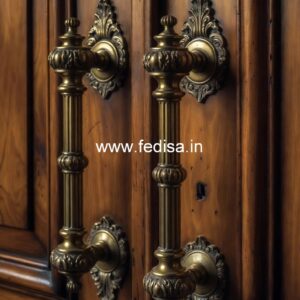 High-End Brass Handles for Entry Doors BDR-8845