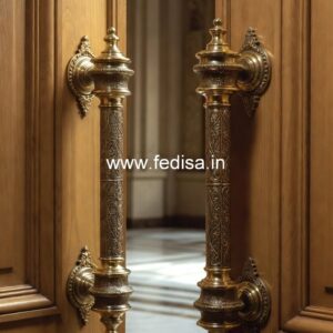 Elegant Brass Door Handle Collection BDR-8848