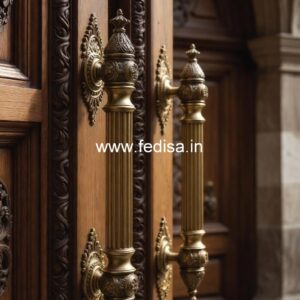 Luxury Brass Door Handles for Modern Interiors BDR-8850