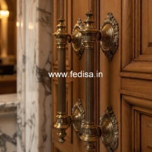 Luxury Brass Door Handle Styles BDR-8853