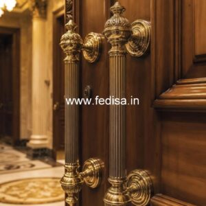 Premium Brass Door Hardware for Villas BDR-8860