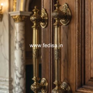 Sleek Brass Door Handle Collection BDR-8919