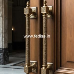 Stylish Modern Brass Entry Handles BDR-8923
