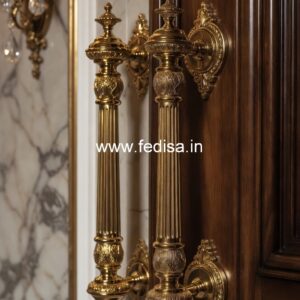 Antique Brass Handles for Wooden Doors BDR-8930