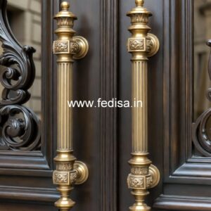 Classic Brass Entry Door Handles BDR-8944