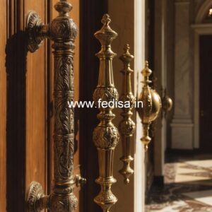 Traditional Brass Door Designs BDR-8953