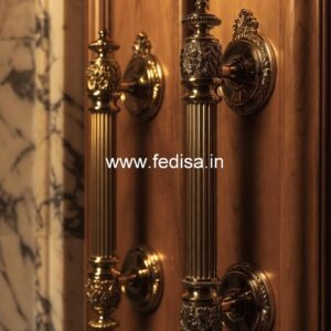 Classic Brass Door Handle Collection BDR-8957