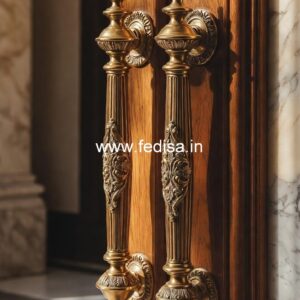 Antique Brass Door Handle Trends 2045 BDR-8977