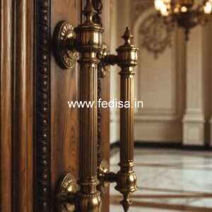 Viral Luxury Brass Door Handles BDR-8999